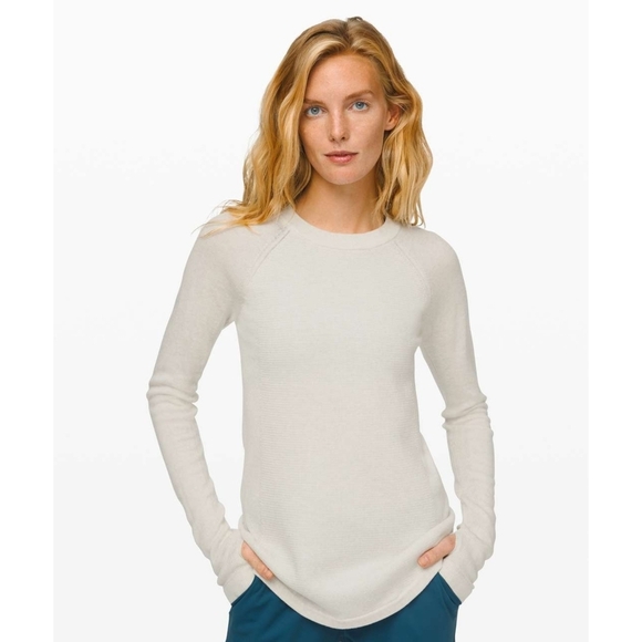 Lululemon Cream Sweater - Picture 1 of 8